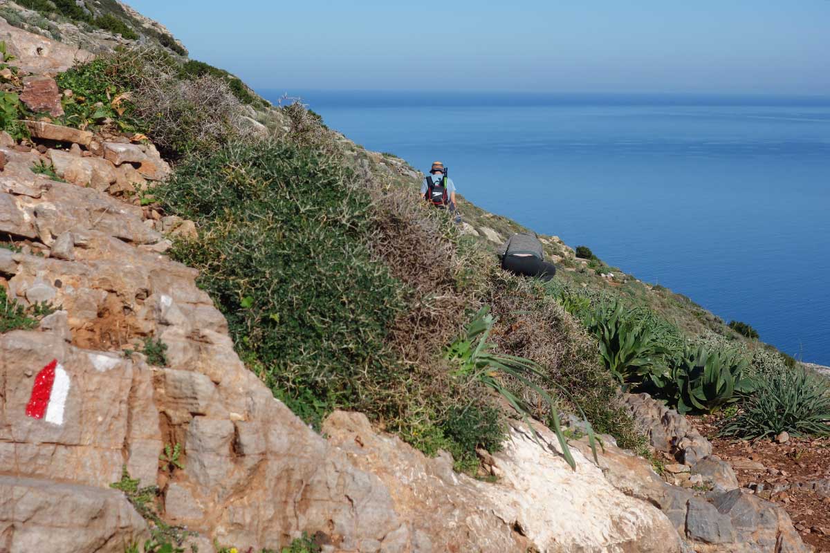 Transfers for hiking